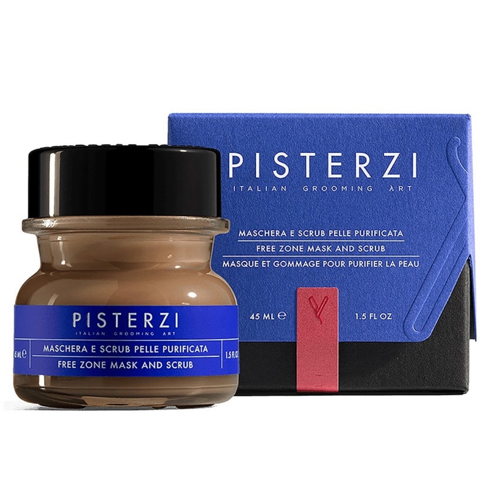 Luxury Italian Brand Pisterzi. New Mask and Scrub. 45 ML. 1.5 FL OZ